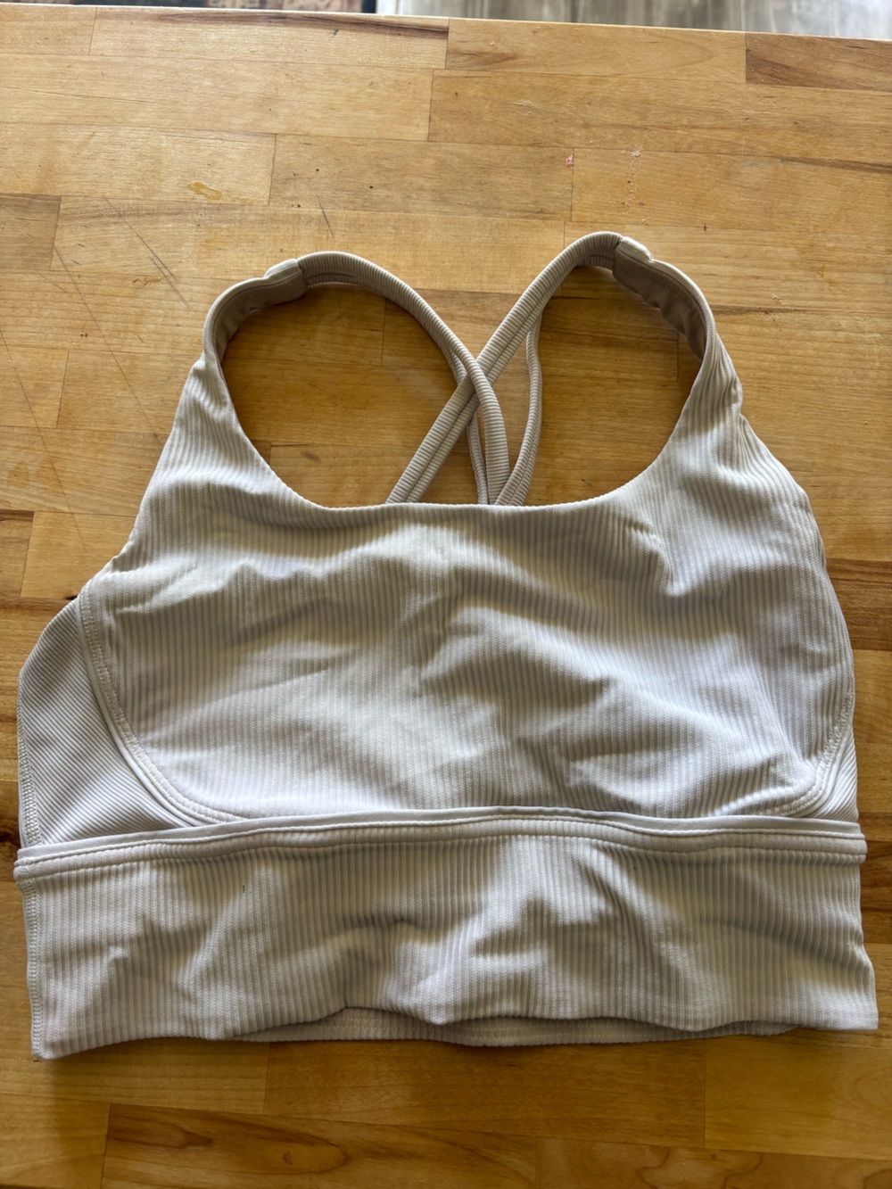 lululemon ribbed longline bra 6